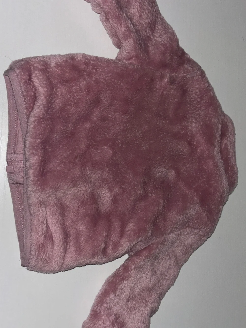 Carter's: Mauve Pink Faux Fur Zip Jacket